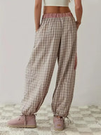 Ademende pyjama set met relaxte pasvorm voor dames