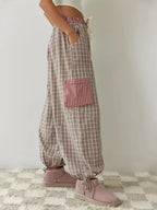 Ademende pyjama set met relaxte pasvorm voor dames
