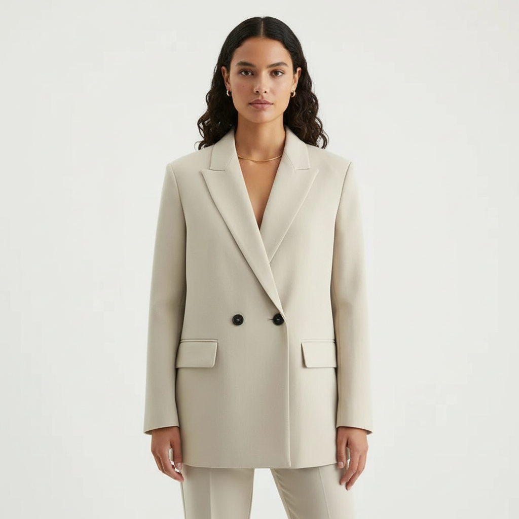 Blazer met dubbele knoopsluiting voor dames