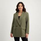 Blazer met dubbele knoopsluiting voor dames