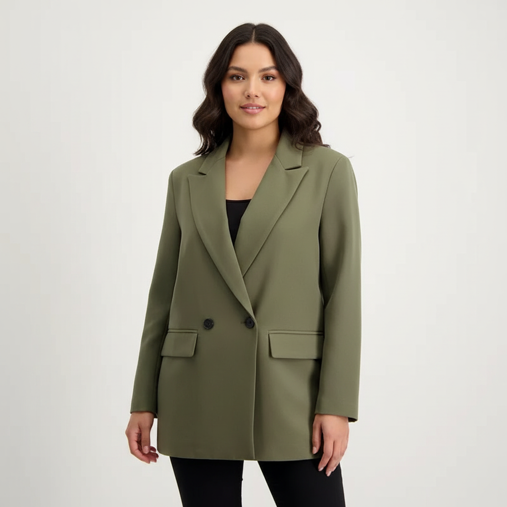 Blazer met dubbele knoopsluiting voor dames
