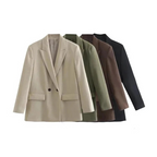 Blazer met dubbele knoopsluiting voor dames