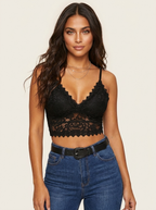 Bralette top met kant