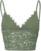 Bralette top met kant