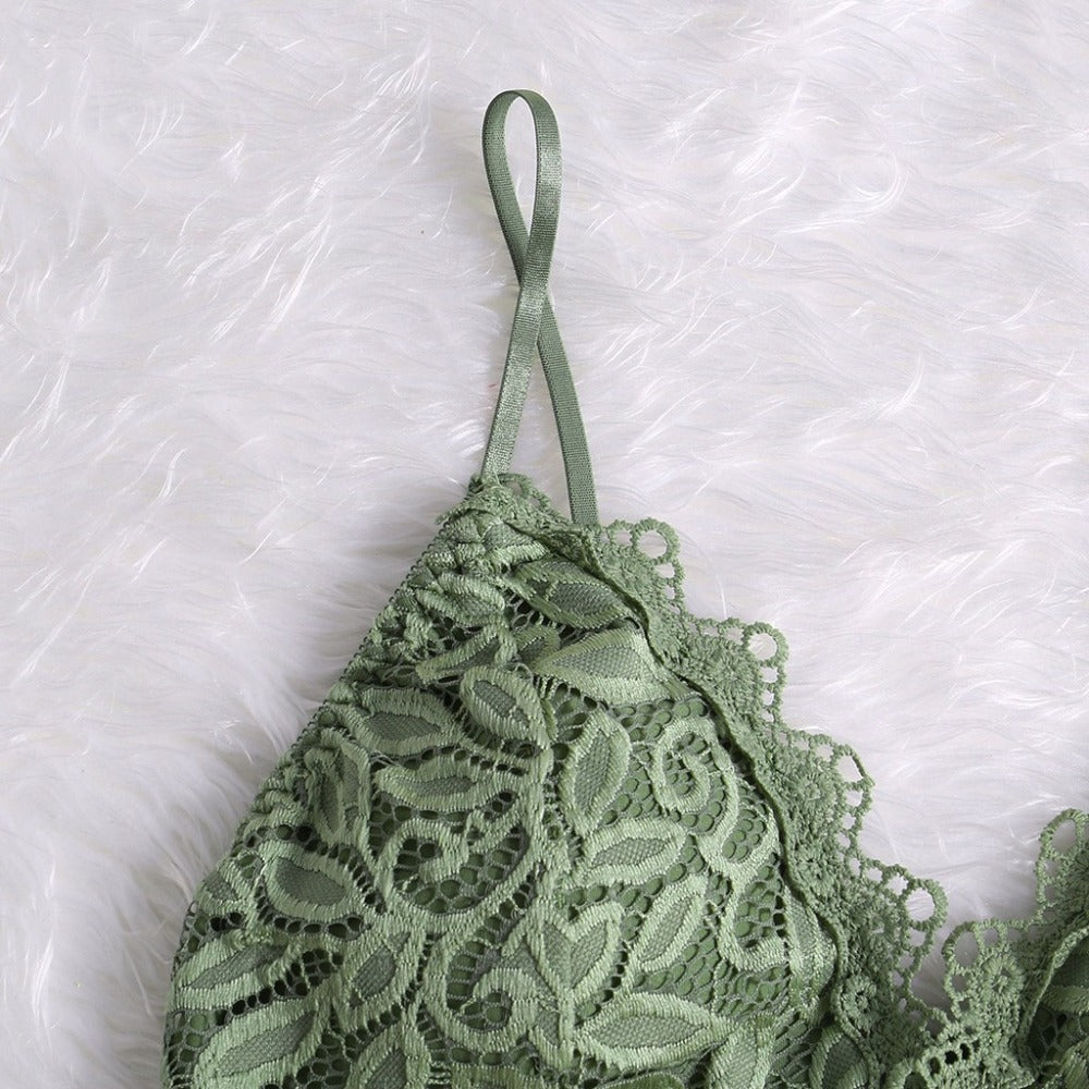 Bralette top met kant