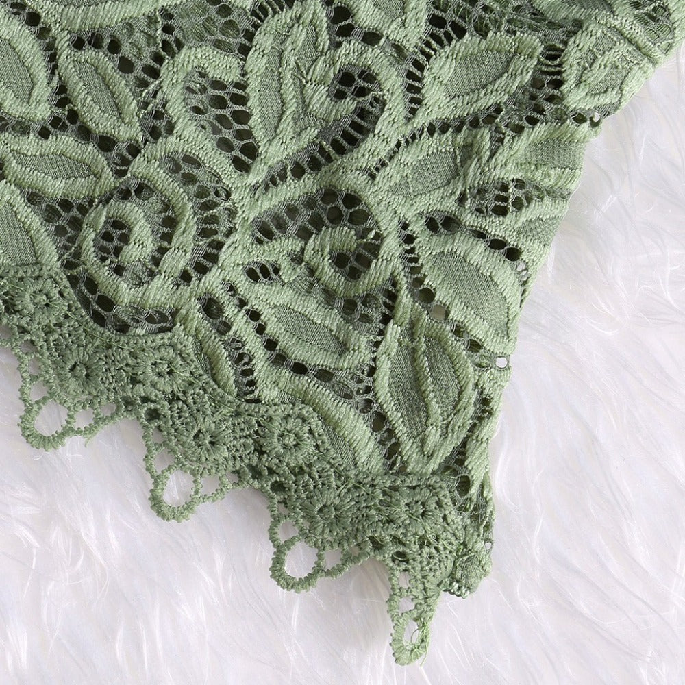 Bralette top met kant