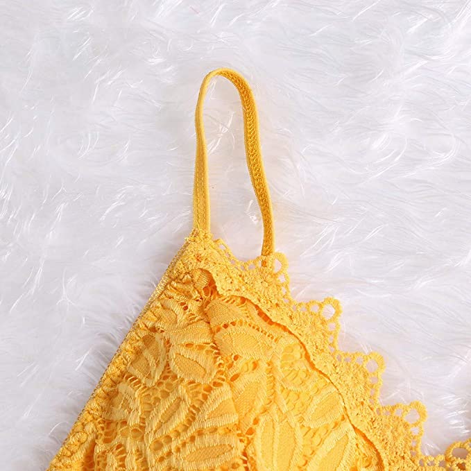 Bralette top met kant