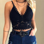 Bralette top met kant