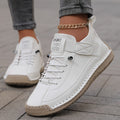 Casual sneakers met flexibele zool in wit