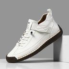 Casual sneakers met flexibele zool in wit2