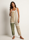 Casual tuinbroek jumpsuit met print