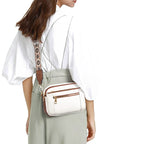 Crossbodytas met decoratieve schouderband voor dames