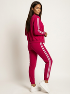 Driedelige set met vest, top en broek voor dames