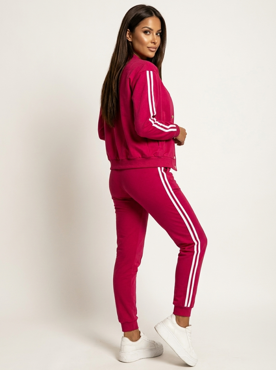 Driedelige set met vest, top en broek voor dames