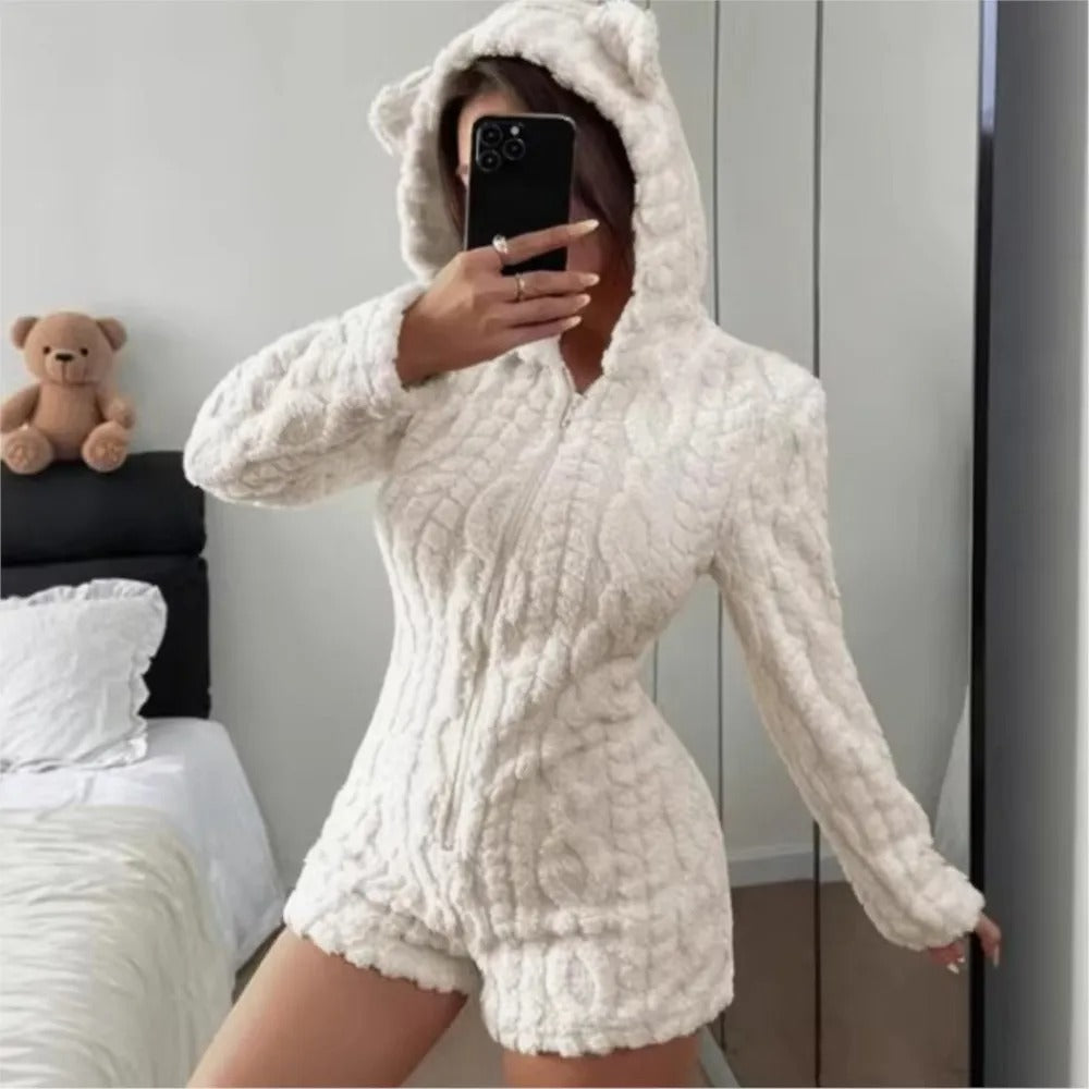 Jumpsuit met korte pijpen voor dames