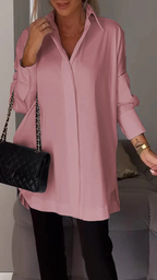 Oversized blouse met tuniek lengte voor dames