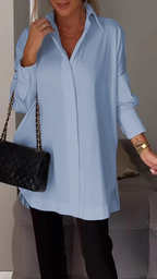 Oversized blouse met tuniek lengte voor dames
