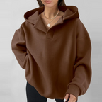 Oversized hoodie met capuchon voor dames