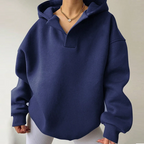 Oversized hoodie met capuchon voor dames