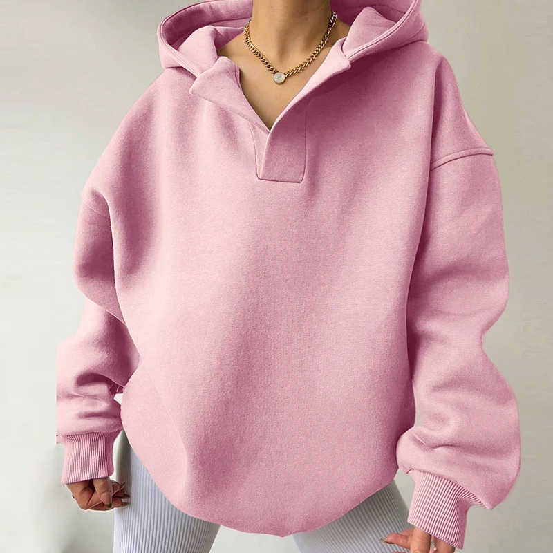 Oversized hoodie met capuchon voor dames