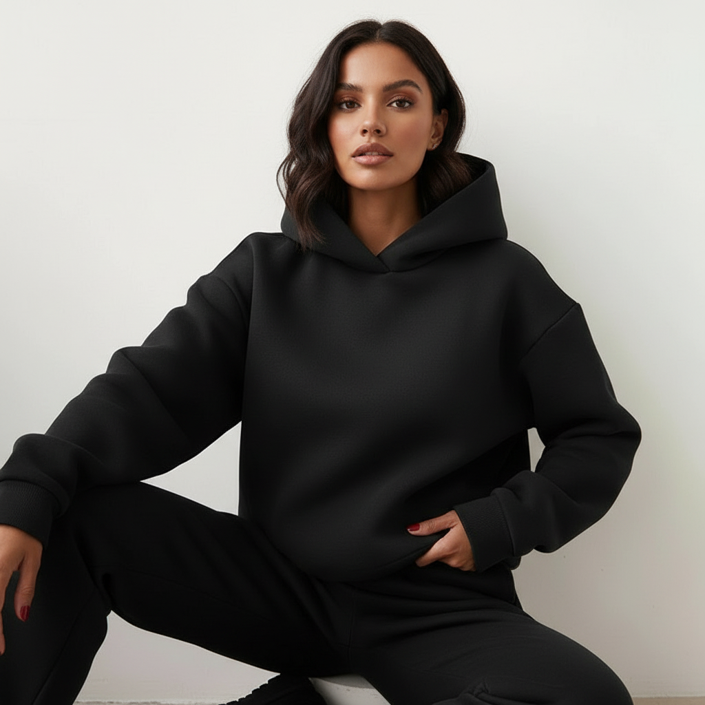 Oversized loungewear set met hoodie en broek voor dames