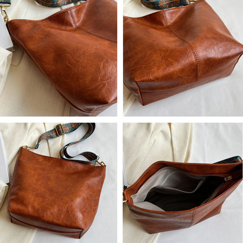 Schoudertas met bohemian schouderband voor dames