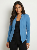 Slim fit blazer met vrouwelijke pasvorm voor dames