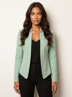 Slim fit blazer met vrouwelijke pasvorm voor dames