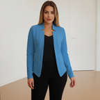 Slim fit blazer met vrouwelijke pasvorm voor dames