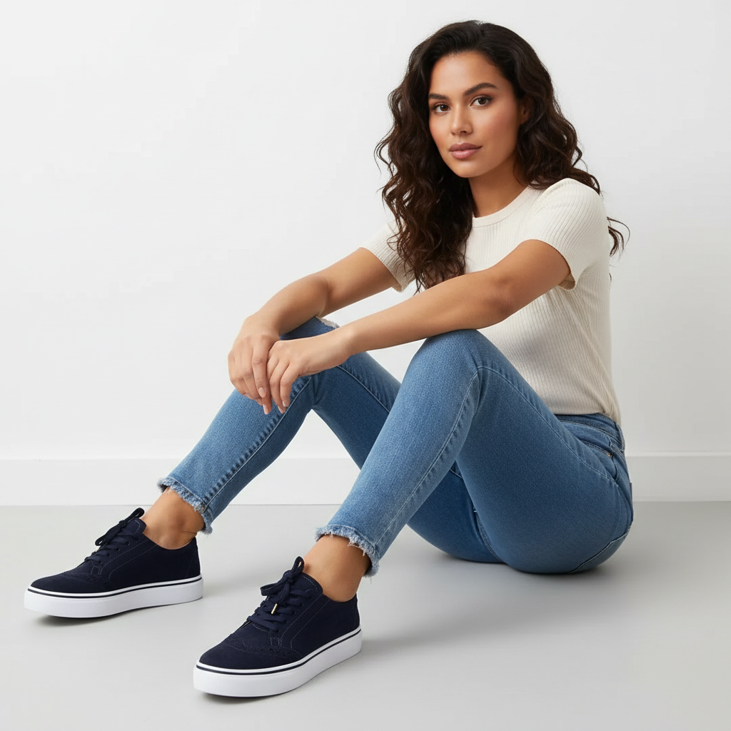 Sneakers met lichtgewicht constructie en zachte binnenvoering voor dames