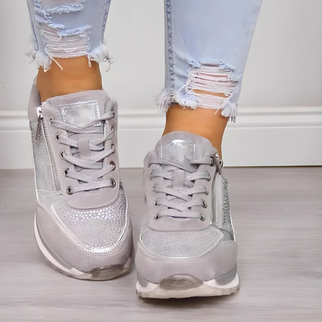 Sneakers met lichtgewicht ontwerp en stevige zool voor dames