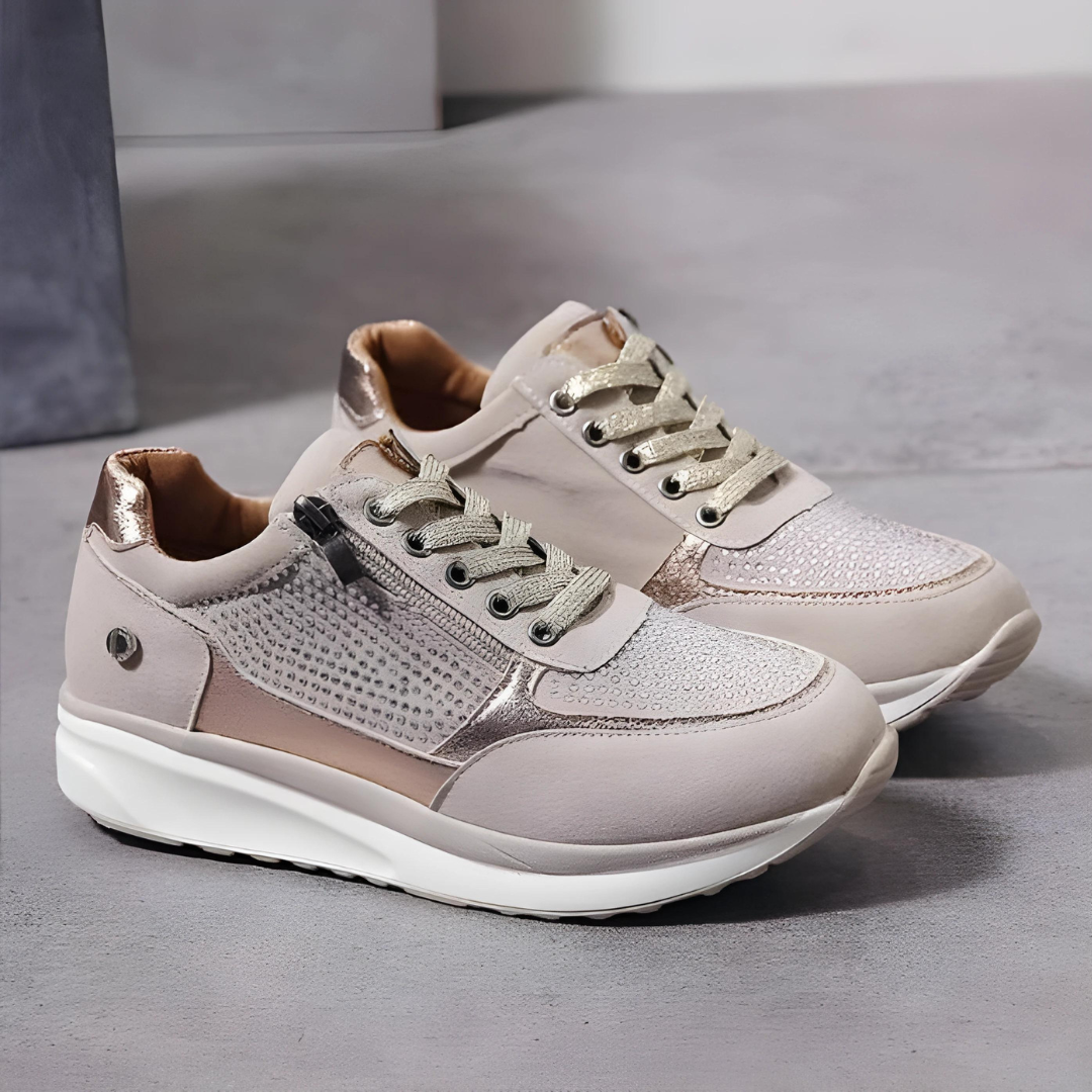 Sneakers met lichtgewicht ontwerp en stevige zool voor dames