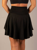 Sportieve skort met hoge taille voor dames