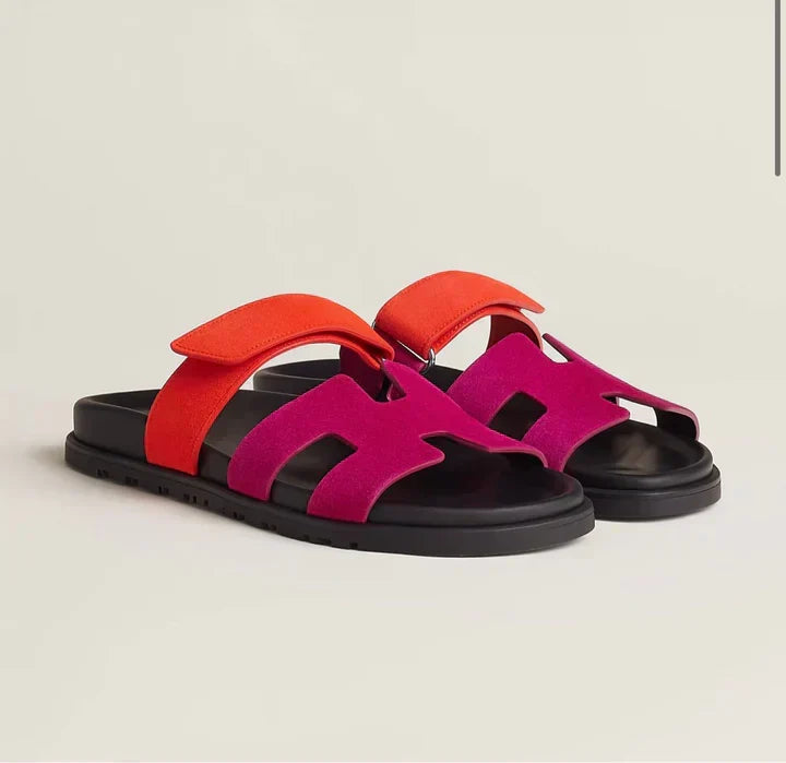 Teenslippers met comfortabel voetbed voor dames