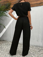 Tweedelige lounge set met relaxte pasvorm voor dames