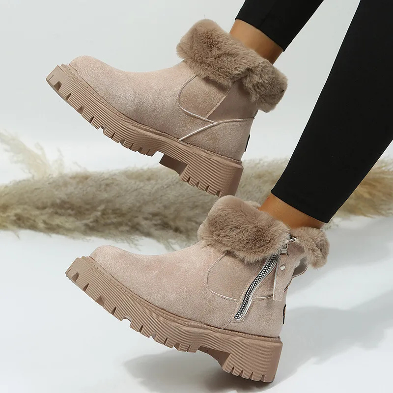 Warme winterlaarzen met comfortabele pasvorm voor dames