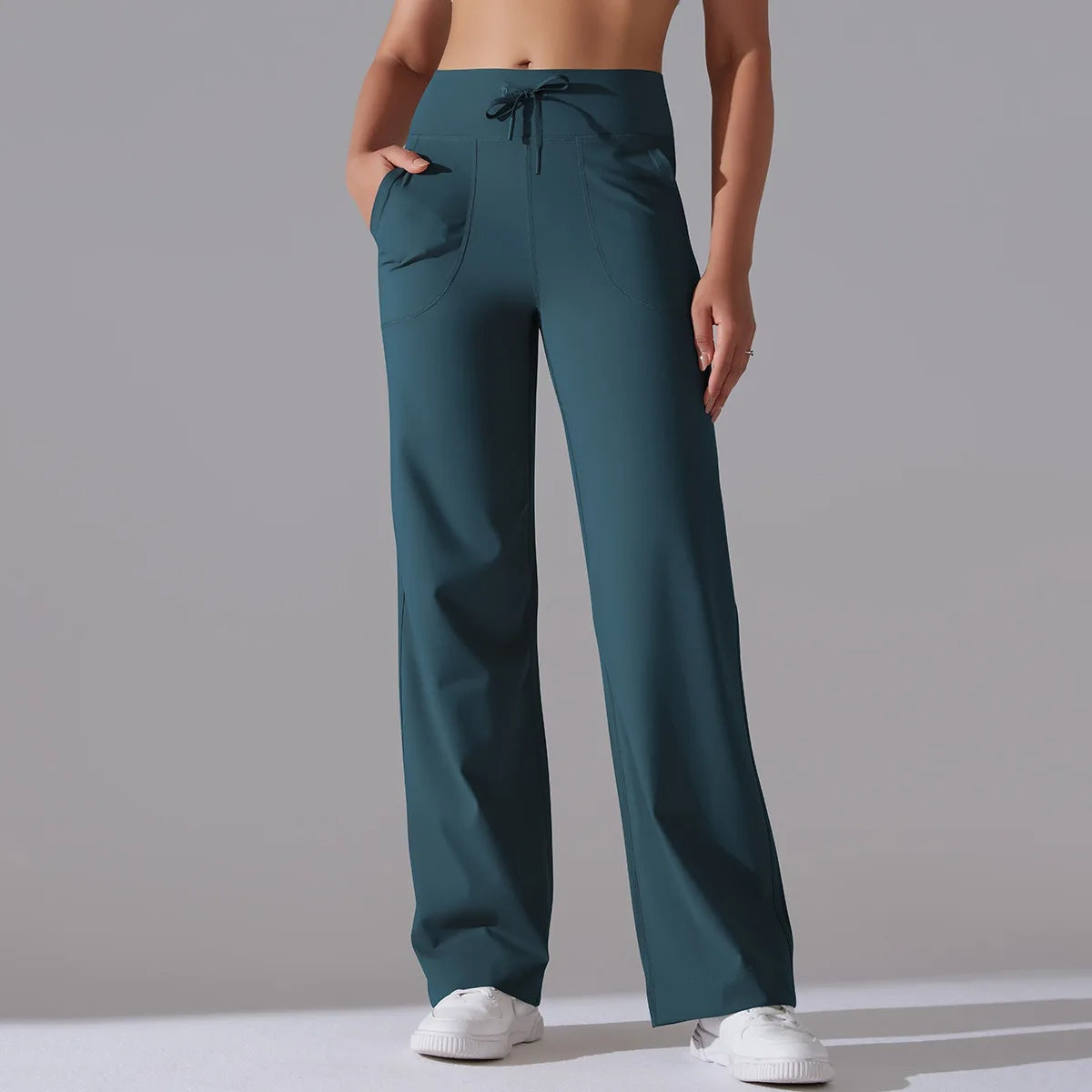 Yogabroek met hoge taille en 4-weg stretch voor dames