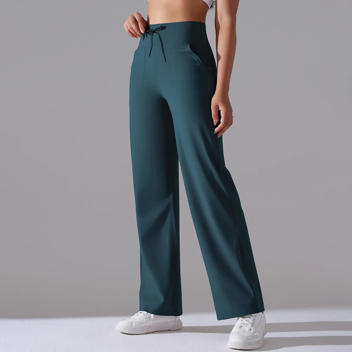 Yogabroek met hoge taille en 4-weg stretch voor dames