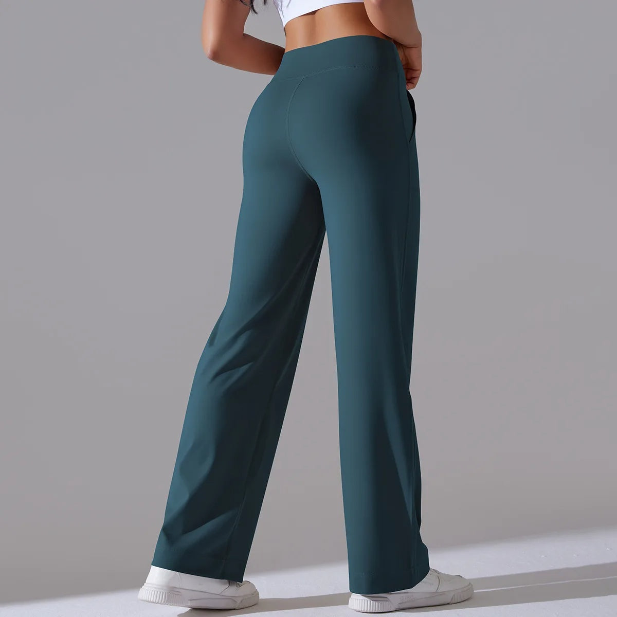 Yogabroek met hoge taille en 4-weg stretch voor dames